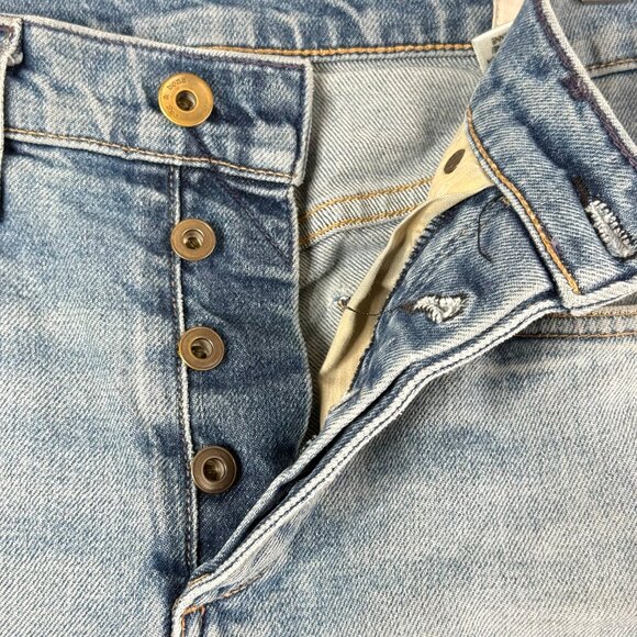 Rag & Bone Fit 1 Slim Fit Button Fly Jeans Mens 30 Light Wash Blue Jamie - Picture 3 of 10